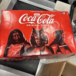 Limited Edition Star Wars X Coke Cans 