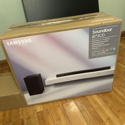 Samsung HW-B73CD ZA 5.1 Channel Soundbar with DTS Virtual:X and Wireless Subwoofer, Adaptive Sound, Game Mode