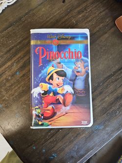 Pinocchio VHS 