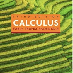 Calculus Early Transcendental 3rd edition 