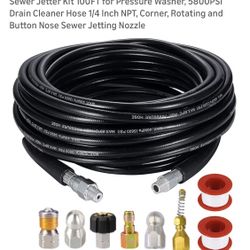 Monkkigo New Sewer Jetter Kit 100’
