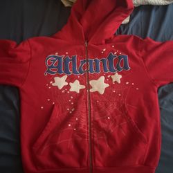 sp5der atlanta zip up hoodie 