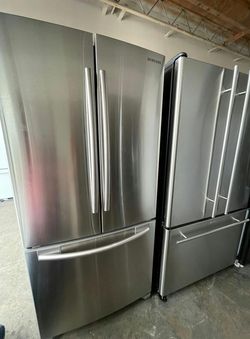Samsung 3-Door French Door Refrigerator - Stainless Steel, Excellent Condition, EnergyStar