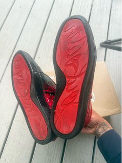 Christian Louboutin flat patent degraloubi