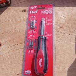 Milwaukee
11-in-1 Multi-Tip Combination Screwdriver with Square Drive Bits