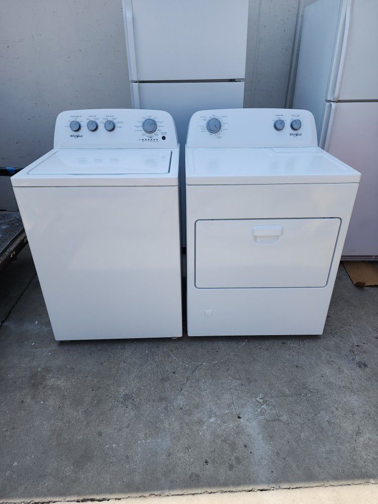 WHIRLPOOL WASHER AND DRYER GAS SET 