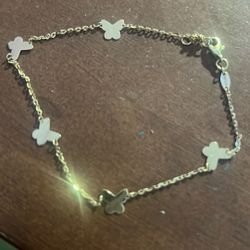 Gold Butterfly Bracelet