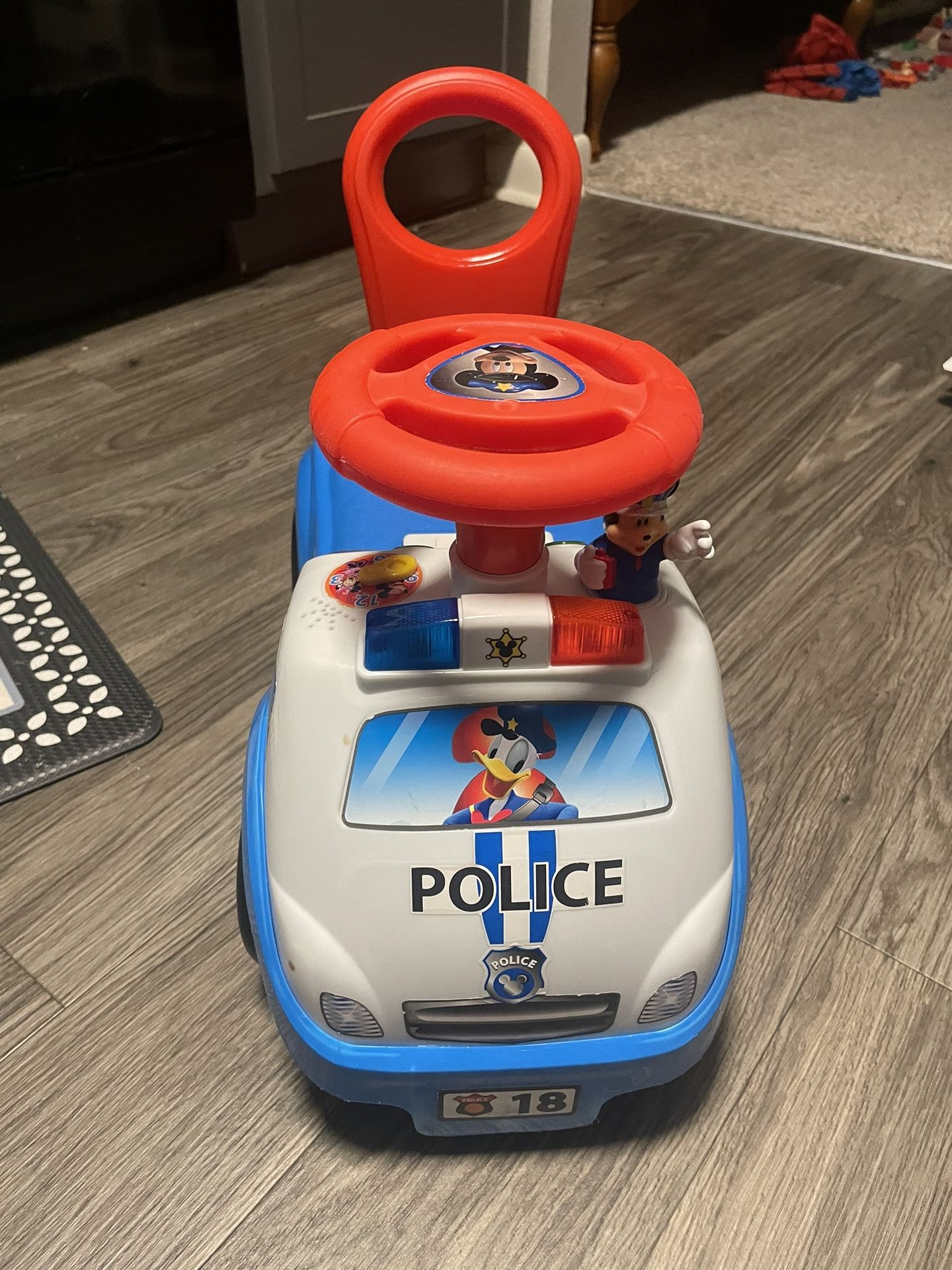 Mickey Mouse Police Ride-On Car – Fun for Toddlers