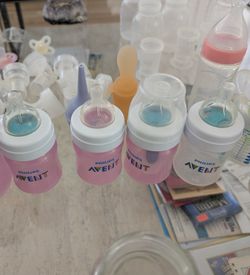 Small Philips Avent Bottles
