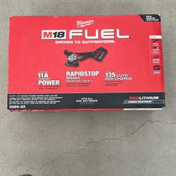 Brand New Milwaukee Grinder Set 