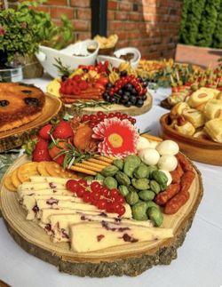 4 Piece Wood Trays