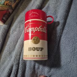 1998 Campbell's soup thermos