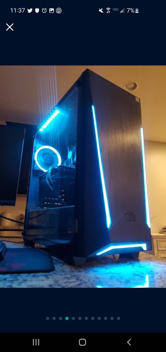 Full Gaming Pc Setup Gtx 1660/i5-9400f/144hz Monitor/keyboard/mouse/headset/mousepad Read Description ⬇️