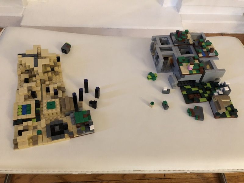 Minecraft LEGO (4sets)