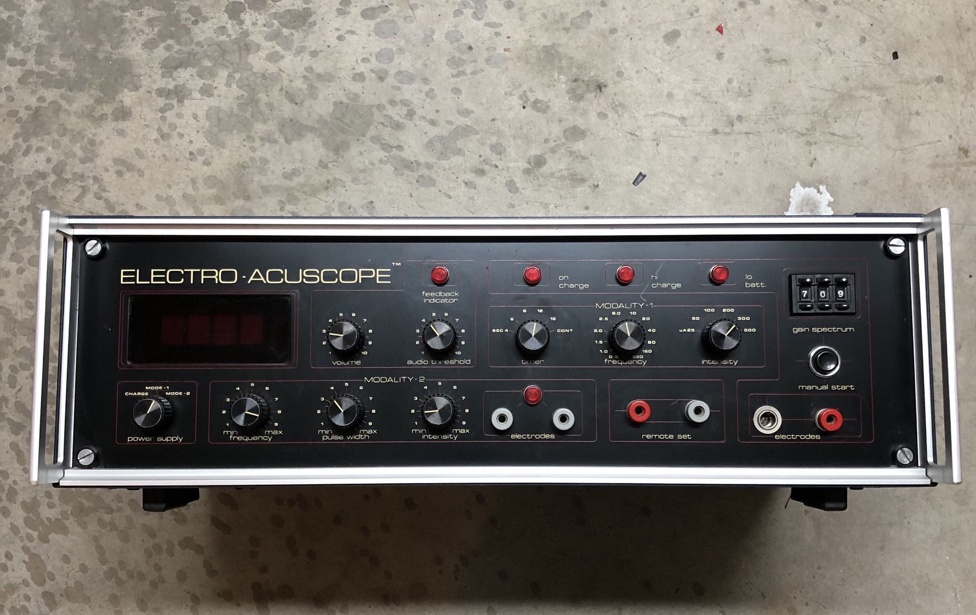 Electro Acuscope and MyoPulse Nerve Therapy Machines