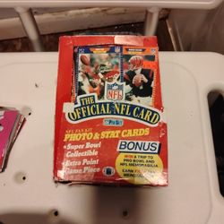 1989 NFL Full Set Box
