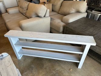 Table with shelves