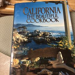 California The Beautiful Cookbook  hardback  200 recipes  Large size 14x10 