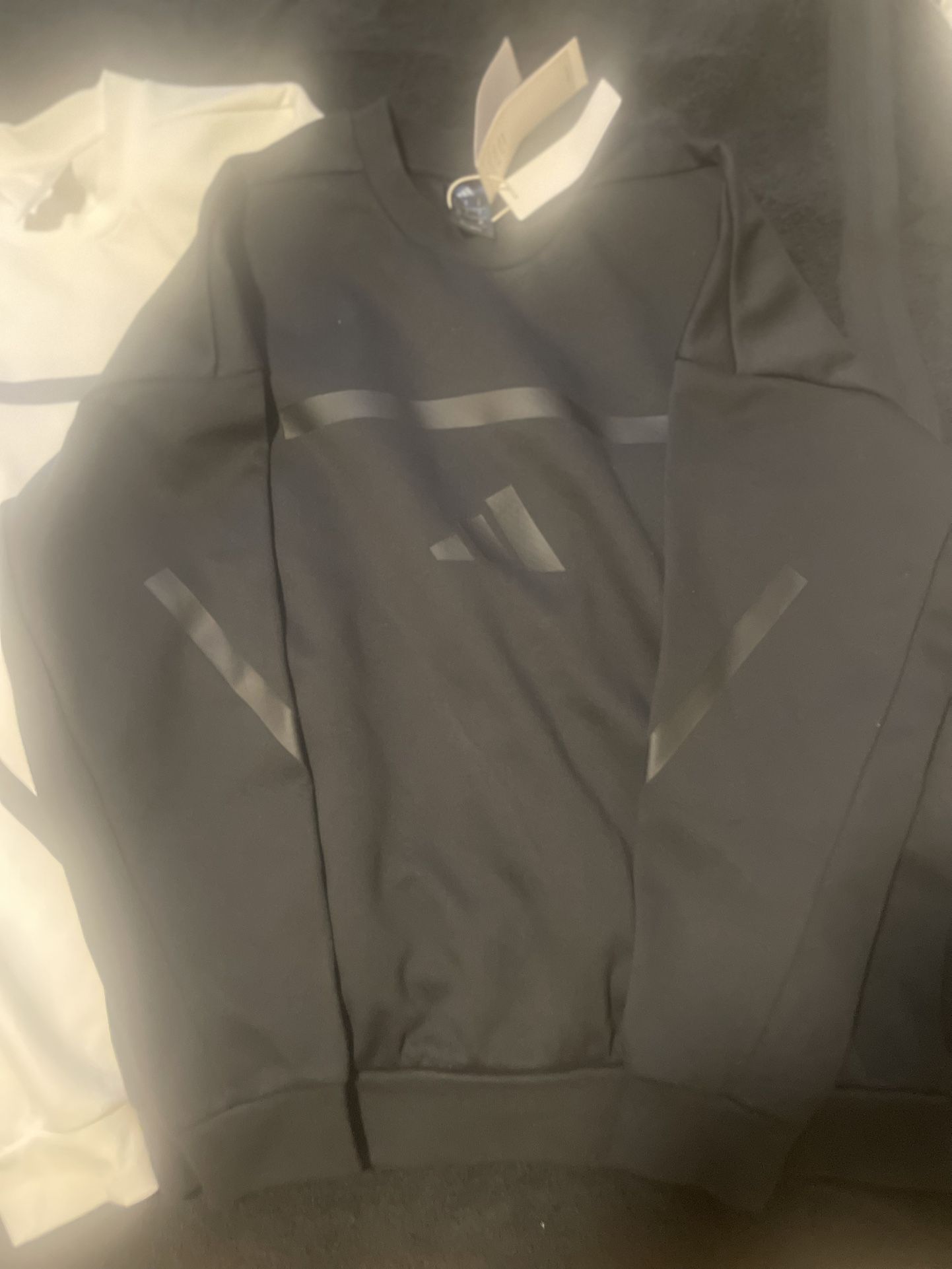 Adidas Pullover Large Black & White Men’s