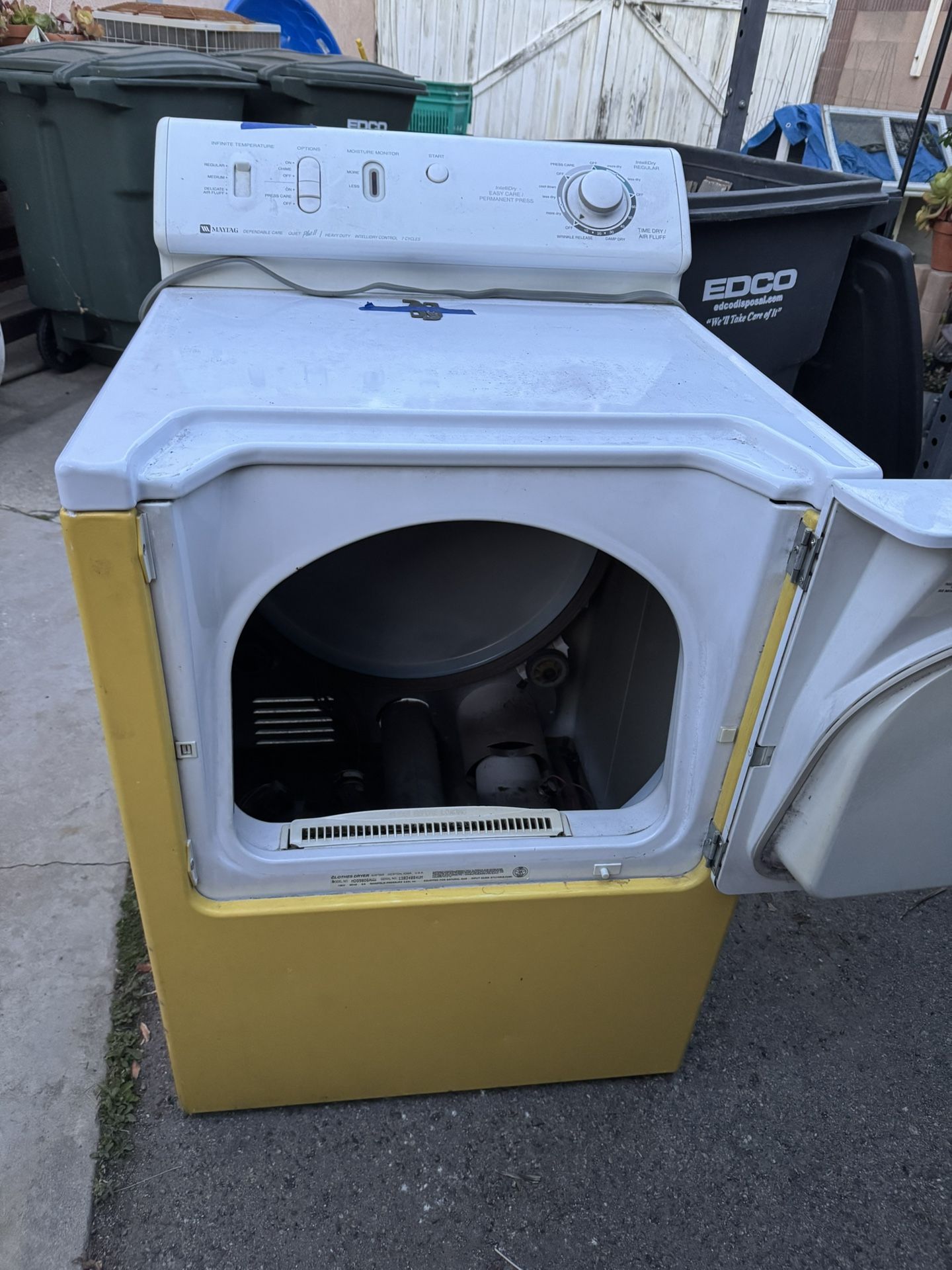 FREE DRYER DOES NOT WORK