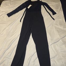 Lila Kas Lace Jumpsuit NWT Size 10 – Elegant Evening Wear