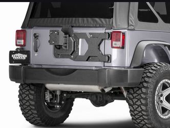 18-26 jeep JL HD tailgate tire carrier