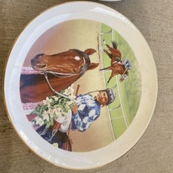 A Huge Set Of Horse Racing Mug, Cups, Plates And Small mugs