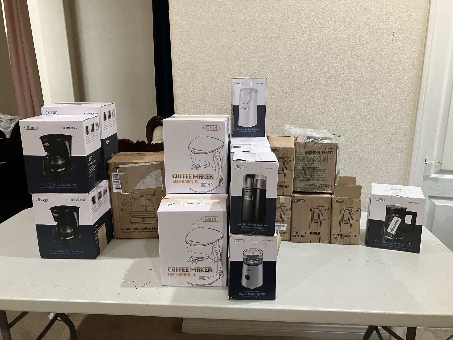 9 cafeteras 15 molinos de cafe