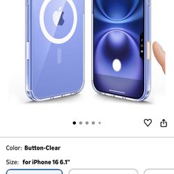 iPhone 16 clear case MagSafe 