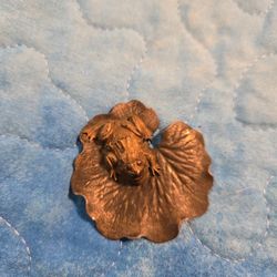 Joseph Of Hollywood Signed Figural "Frog On Lilly Pad: