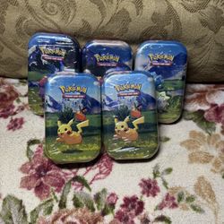 Mini Tin: Pikachu & Tepig Pokemon Ascended Heroes