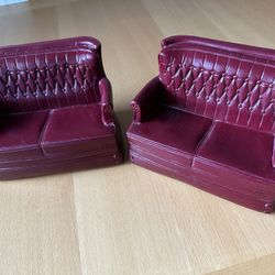 1978 Sindy Doll Love Seat Couches
