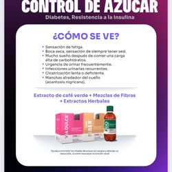 •	“Tu azúcar en equilibrio, tu cuerpo en armonía 🩷🧘‍♀️🍇” 	•	“Dile adiós a los picos de azúcar 👋🍰📉”