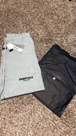 Fear of God Essentials Grey Sweat Shorts