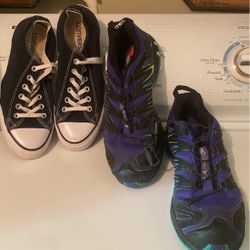 Converse Size8 25 Dollars Solomon Size8 30 Dollars 