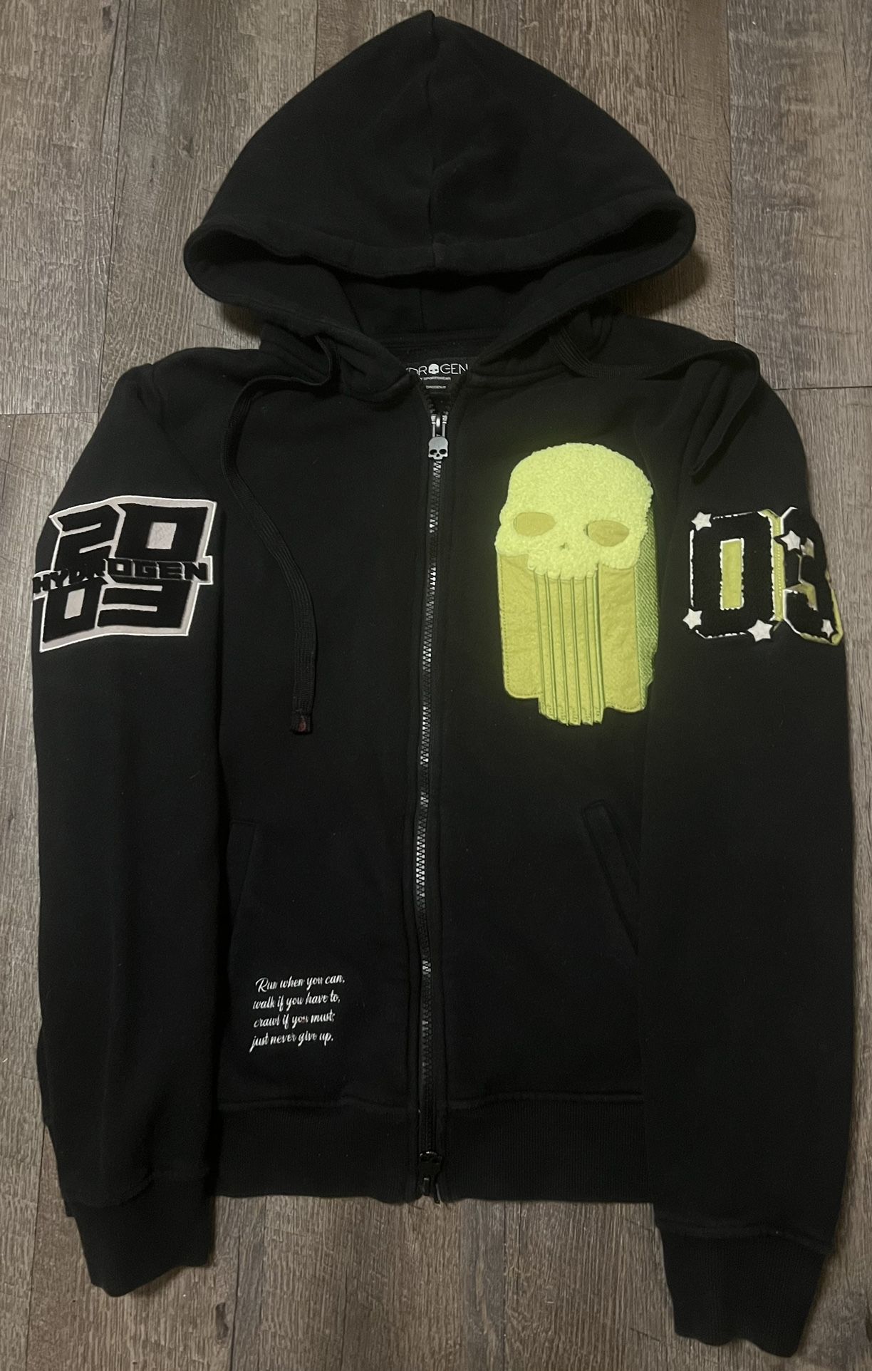 Hydrogen Hoodie Jacket Size Small