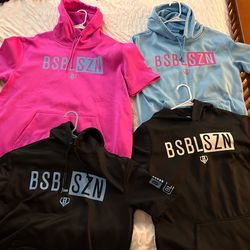 Baseball Lifestyle Short Sleeve Hoodies