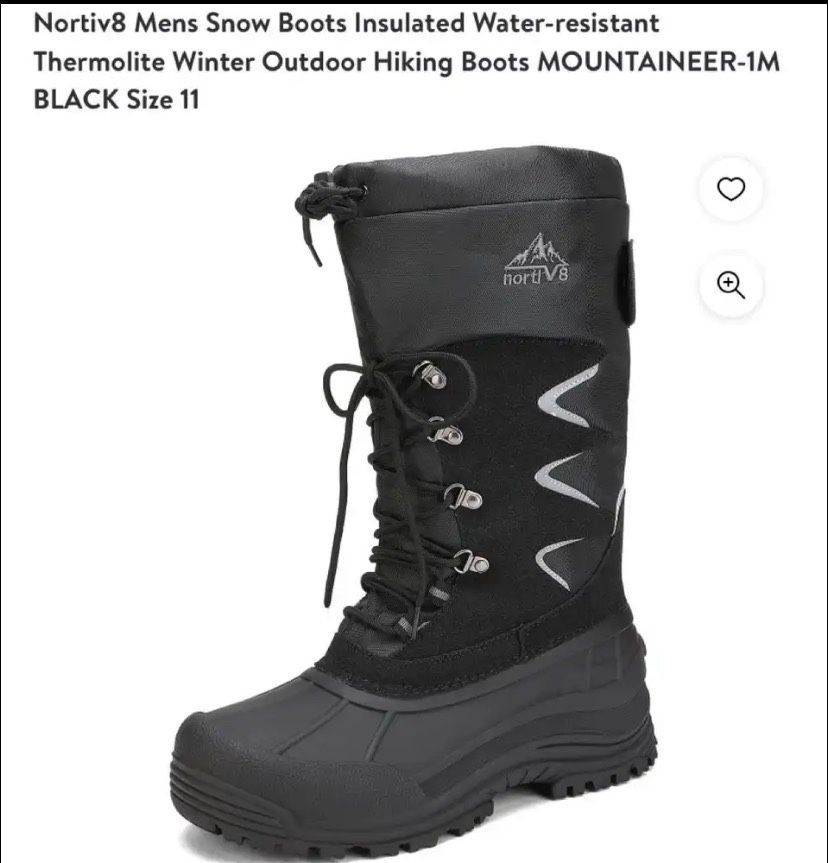 Winter Snow Men Boots 