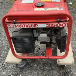 Generator Multi Quip 2500W 