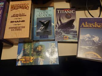 Old Vhs And Dvds