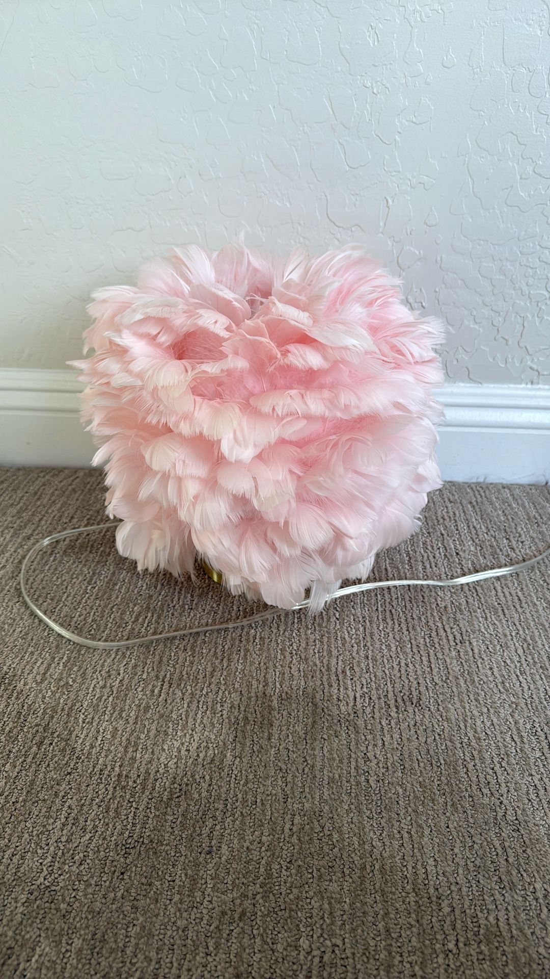 Feather Lamps Set Of 2