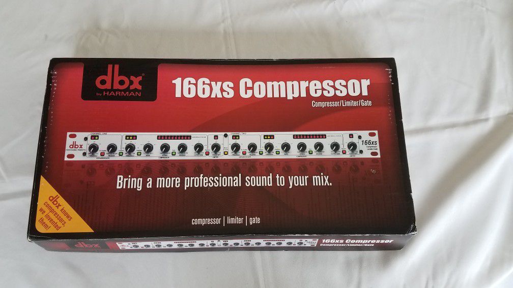 DBX compressor limiter gate 166xs & 223xs