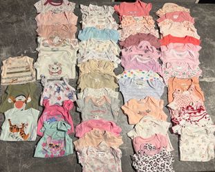 0-3 months babygirl clothes Bundle