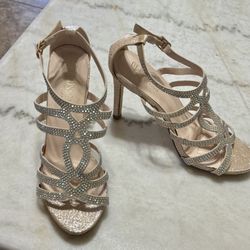 Gold Heels $12