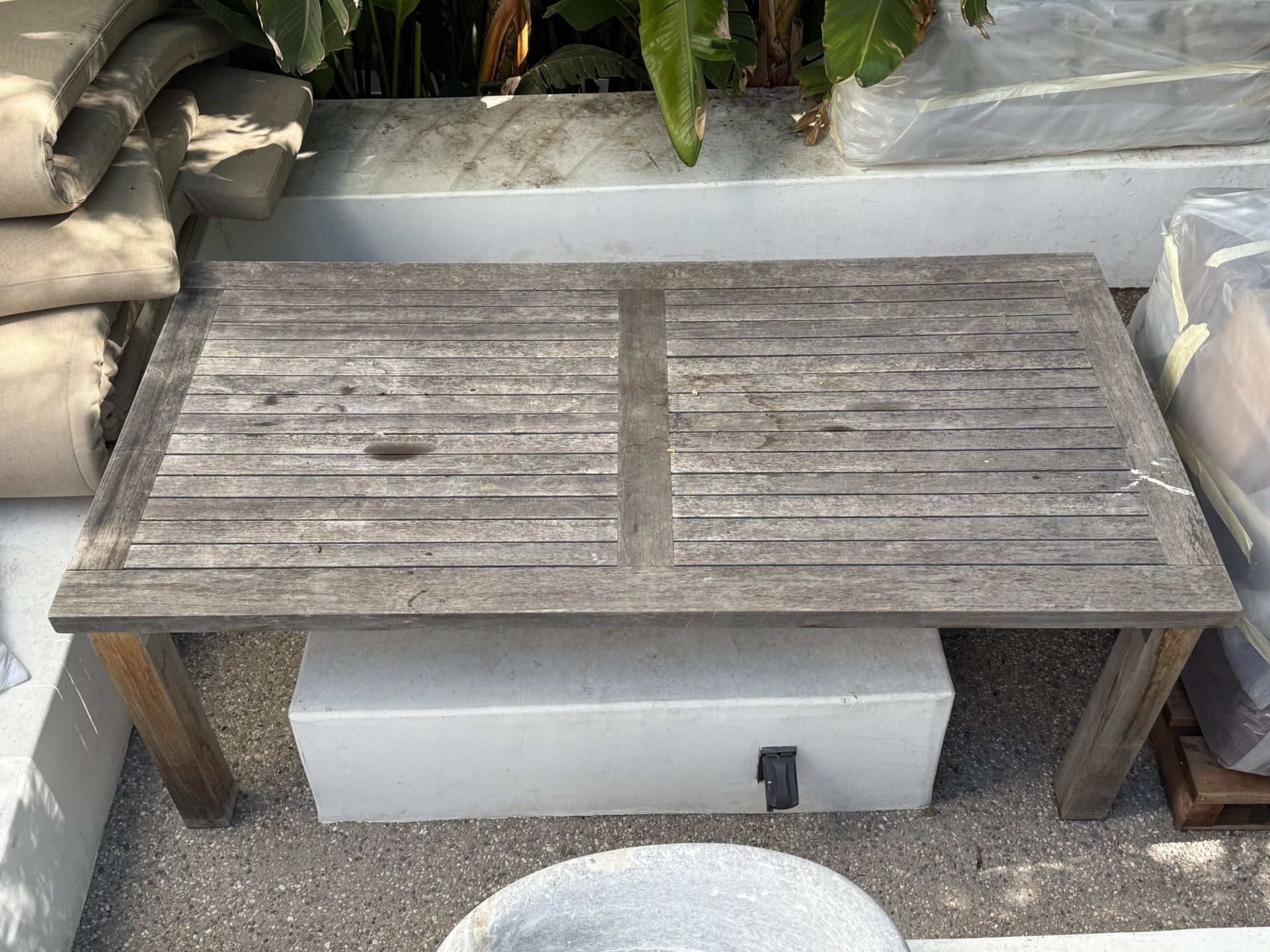 Wooden Outdoor Dining Table