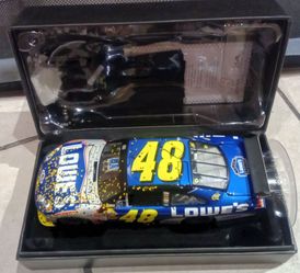 2009 Jimmie Johnson #48 4 × Sprint Cup Champion RCCA Elite 081/448 Impala SS 1/24 w/Special Collector's Pin