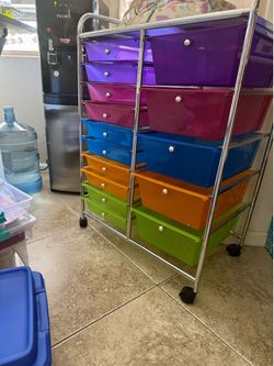 15 drawer drawer on wheels