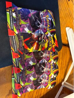 Pokemon Pitch Black Sleeved Booster packs