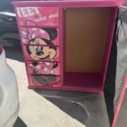 Minnie Mouse Dresser 