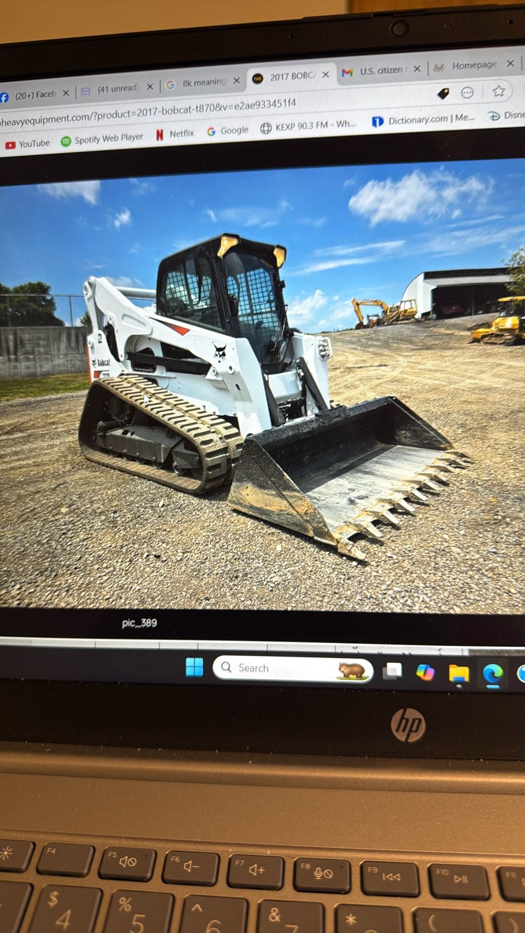 Bobcat T870